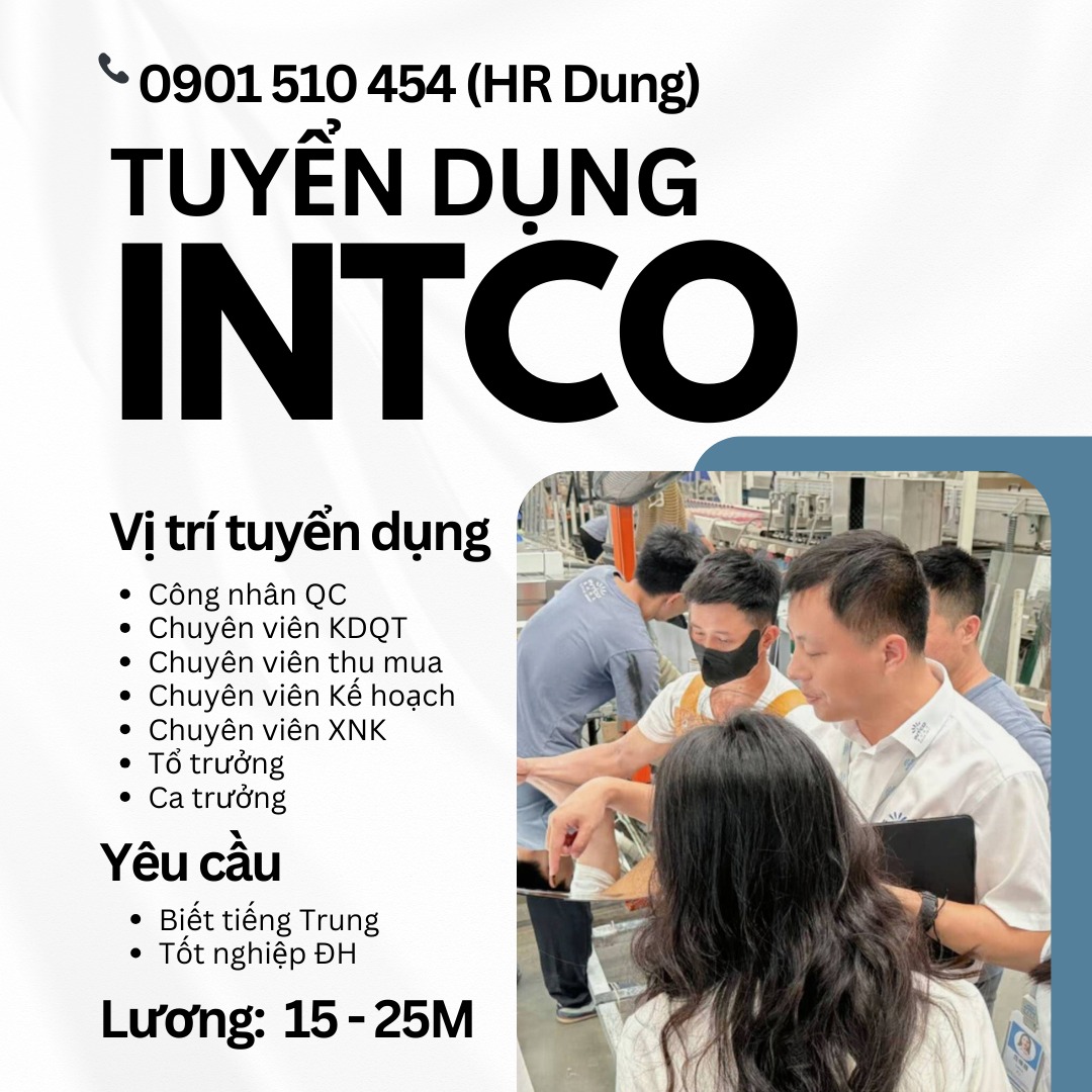 Khu công nghiệp Đông Mai- Công ty INTCO tuyển dụng lao động | INTCO ...