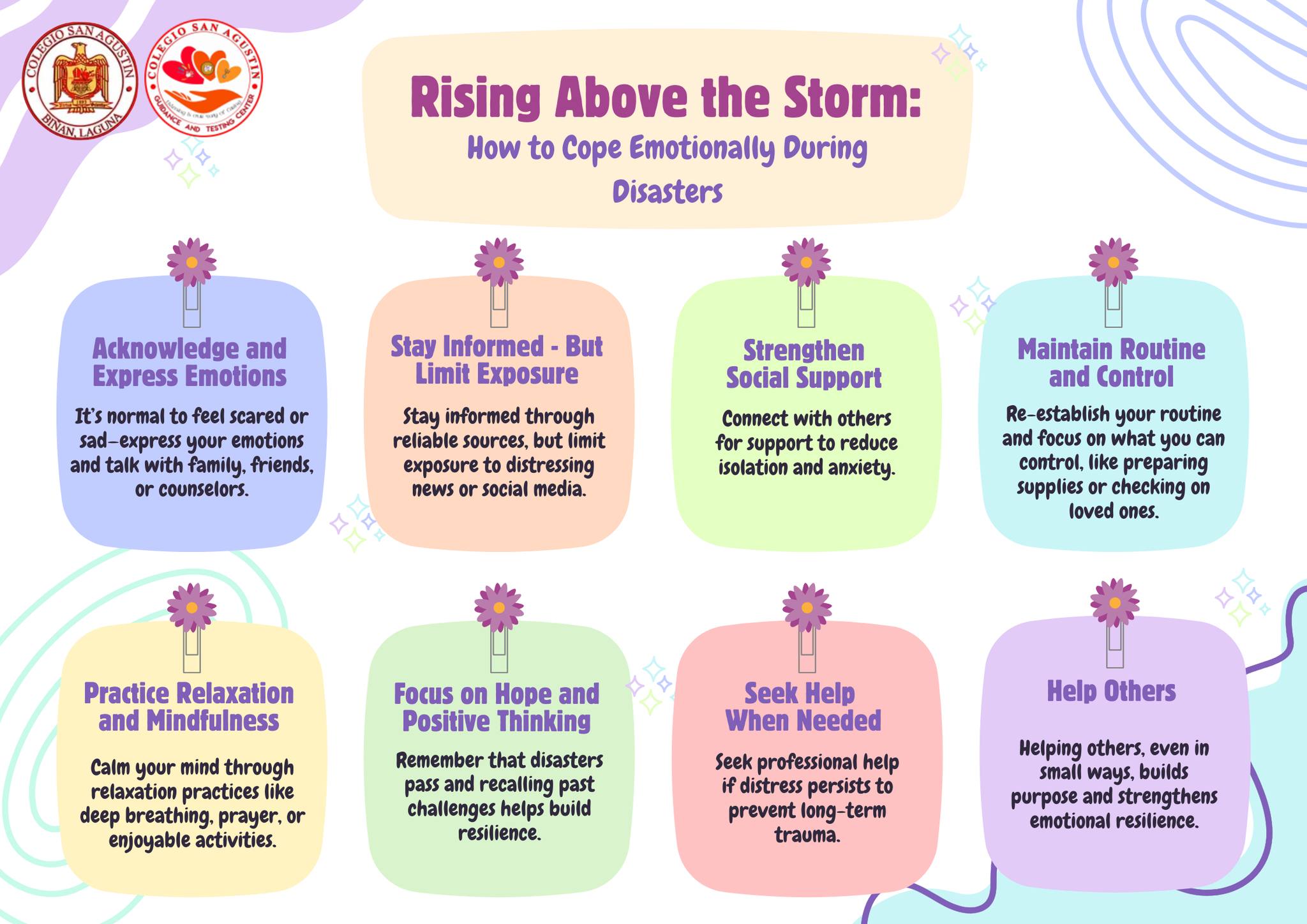 Csa Biñan - Rising Above the Storm: How to Cope Emotionally During ...