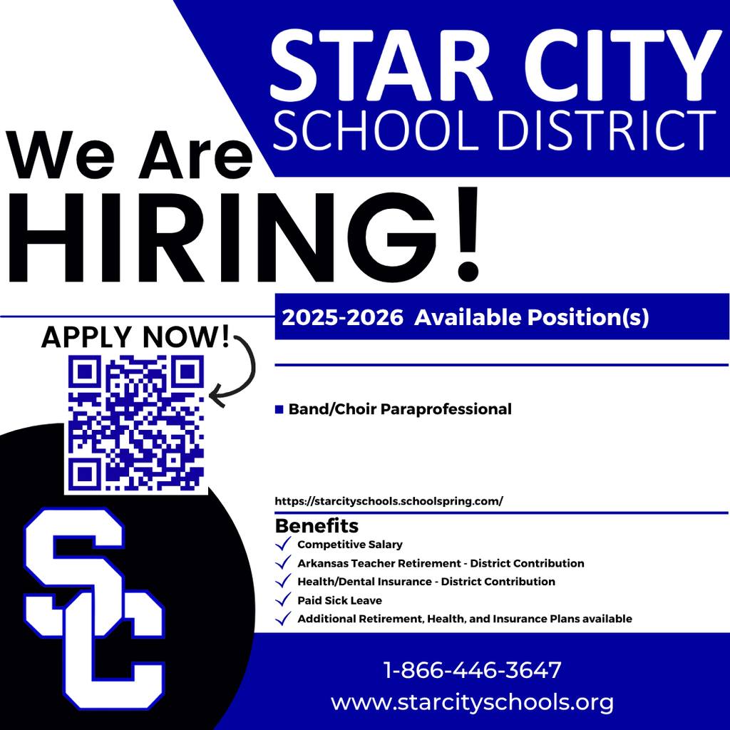 Star - SCSD is now accepting applications for the following positions ...