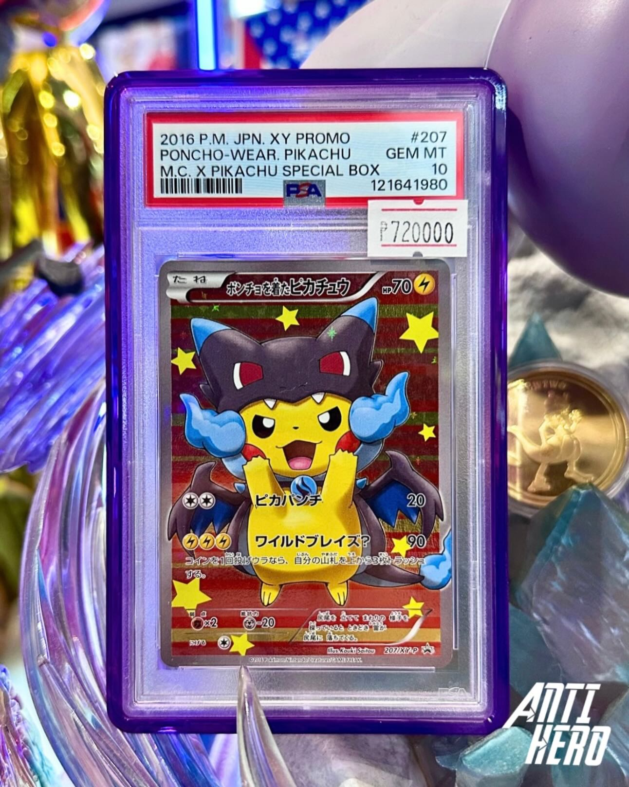 Another grail off the shelf. ? Poncho Pikachu PSA 10 SOLD 