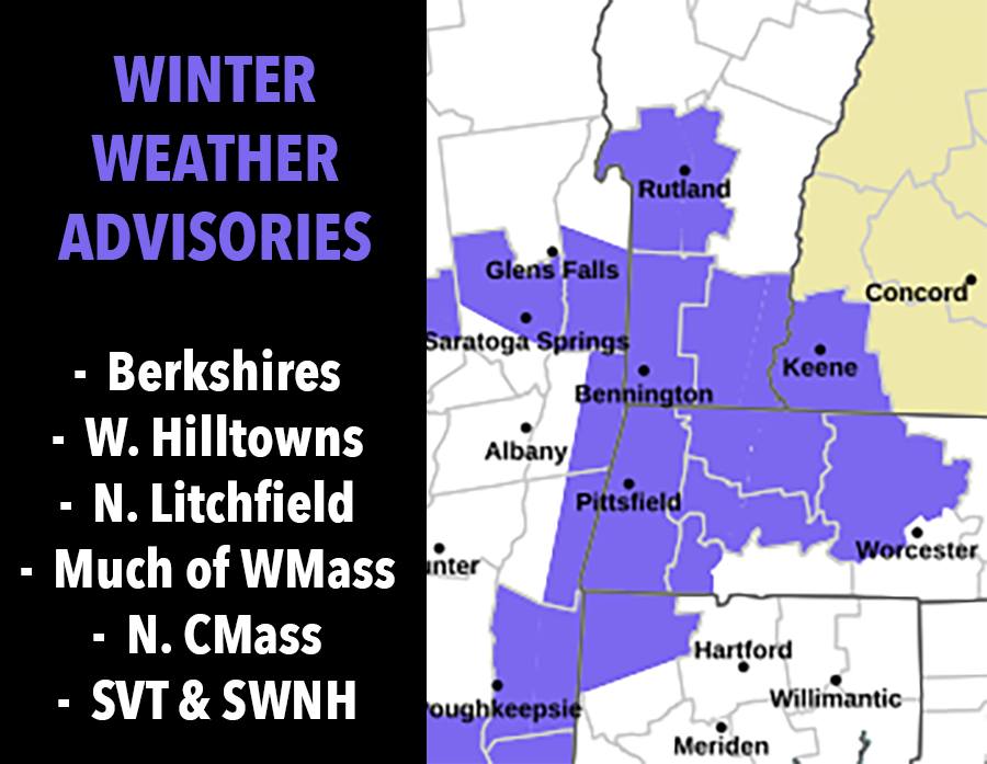 Dave - 4:30PM FRIDAY UPDATE: WINTER WEATHER ADVISORIES HAVE EXPANDED ...