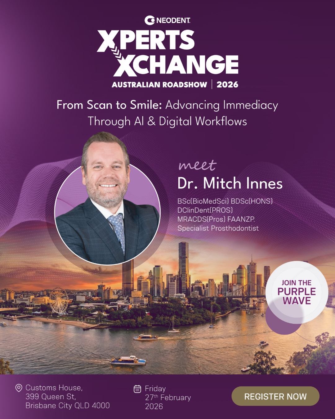 Neodent - 🎤 Meet the Speaker | Dr Mitch Innes We’re... | Facebook
