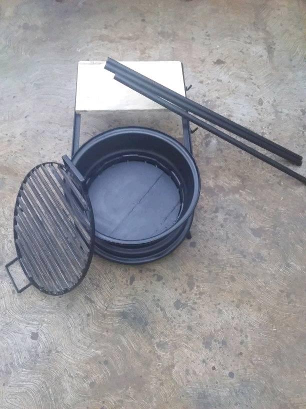 Asador de rin 15... - Asadores parrillas y discos Alex