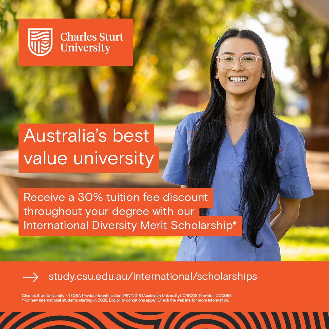 Bada - 🇦🇺 Study in Australia with Charles Sturt University— Australia’s ...