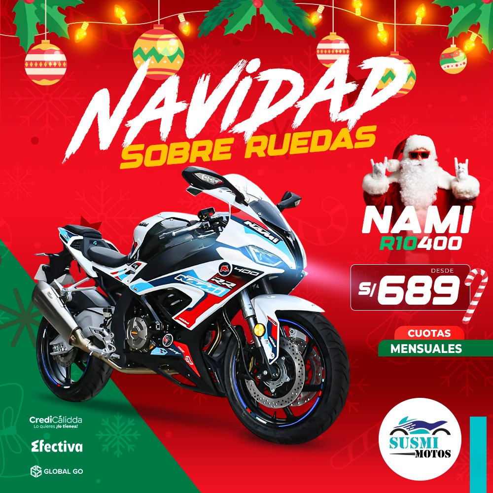 Susmi motos - NAMI R10 400 – Desde S/689 ¡Esta Navidad... | Facebook