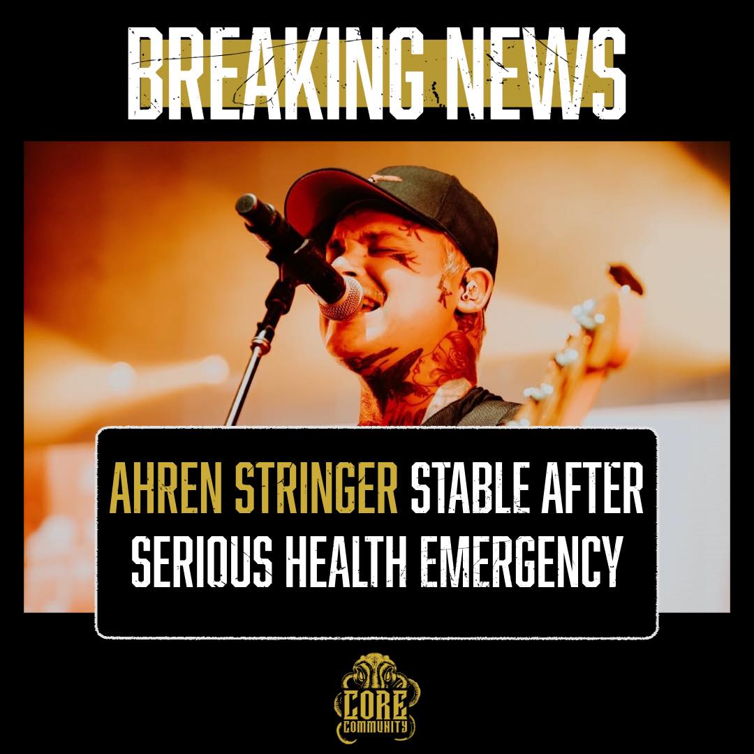 Core - Ahren Stringer, former vocalist and bassist of The Amity ...