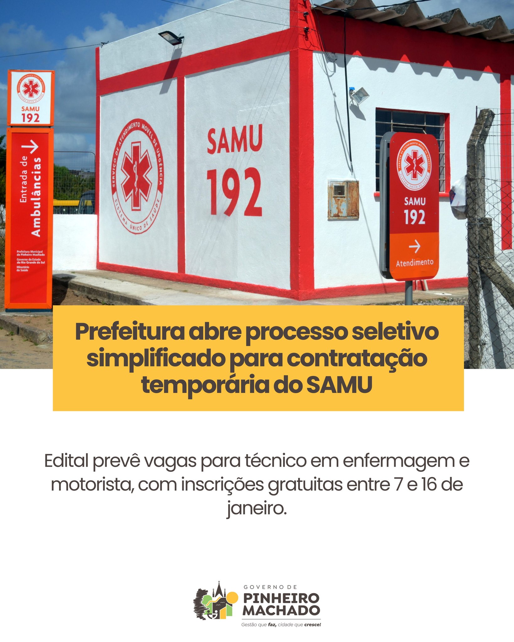 Prefeitura - PREFEITURA ABRE PROCESSO SELETIVO SIMPLIFICADO PARA ...