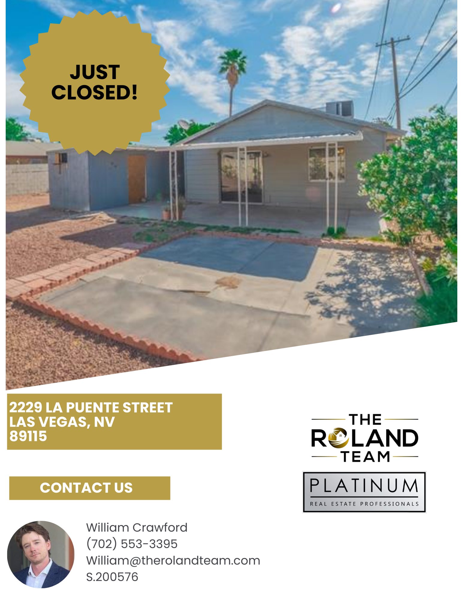 The... - The Roland Team - Platinum Real Estate Professionals