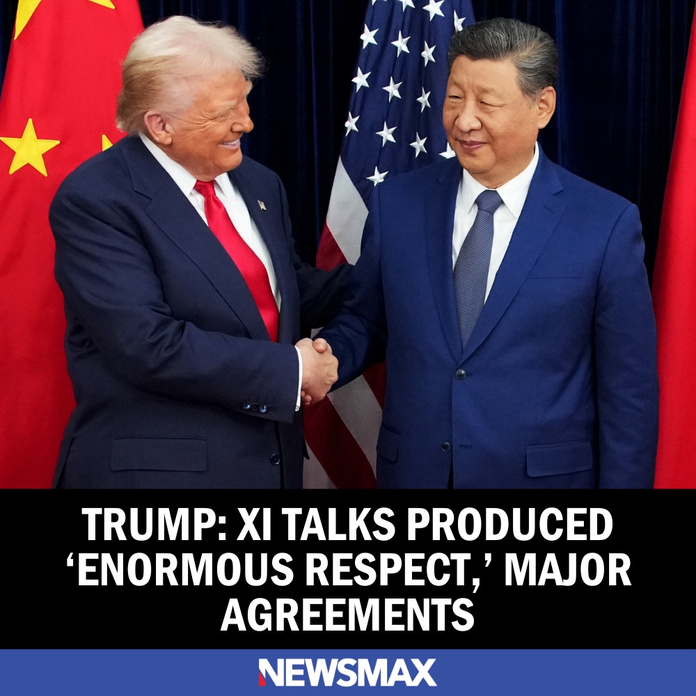 NEWSMAX - President Donald Trump said Thursday that his meeting with ...