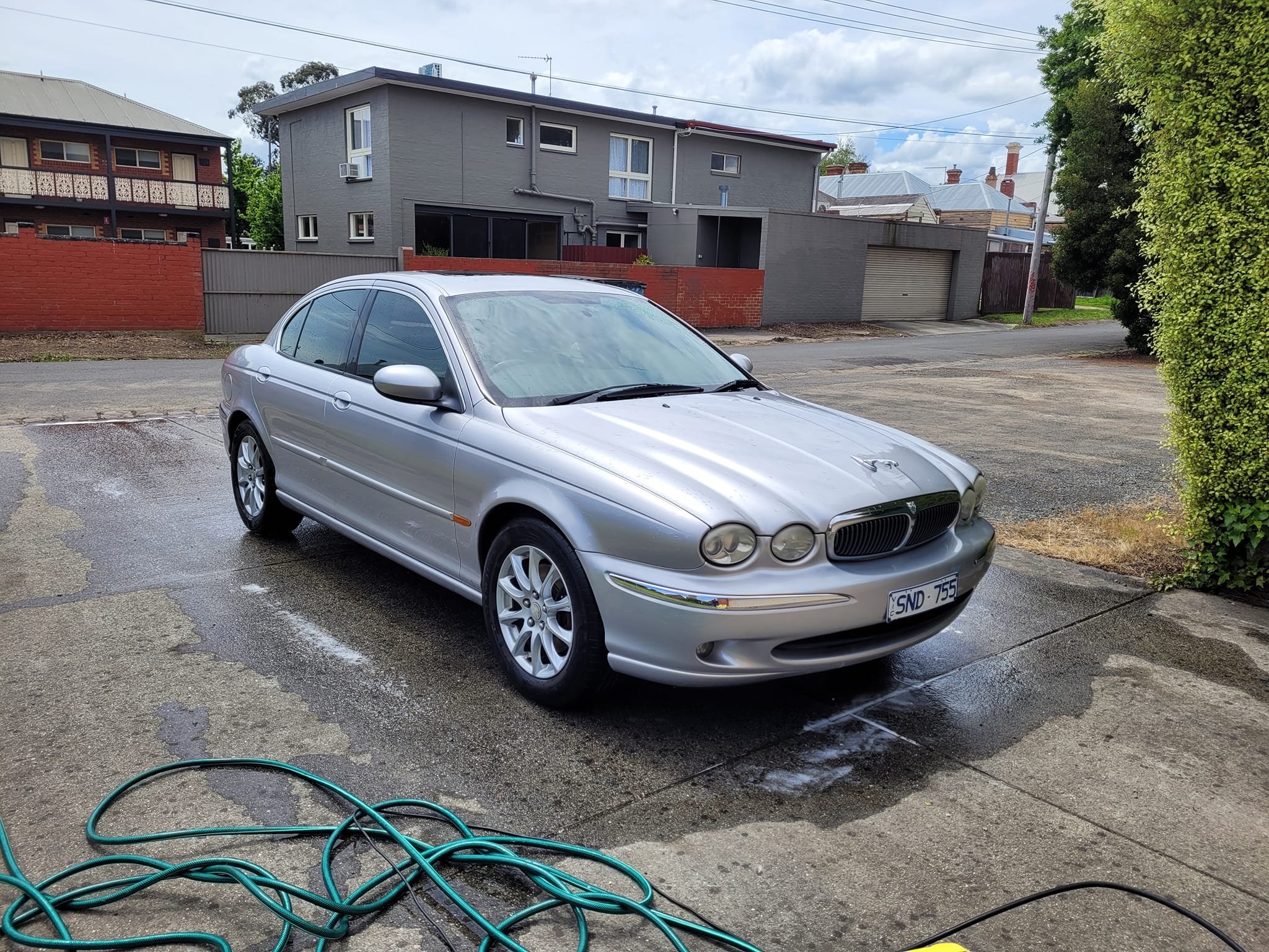 Jaguar X-Type on TSW Alloy Wheels mod-Sebring 18×8.5 #wrapped on