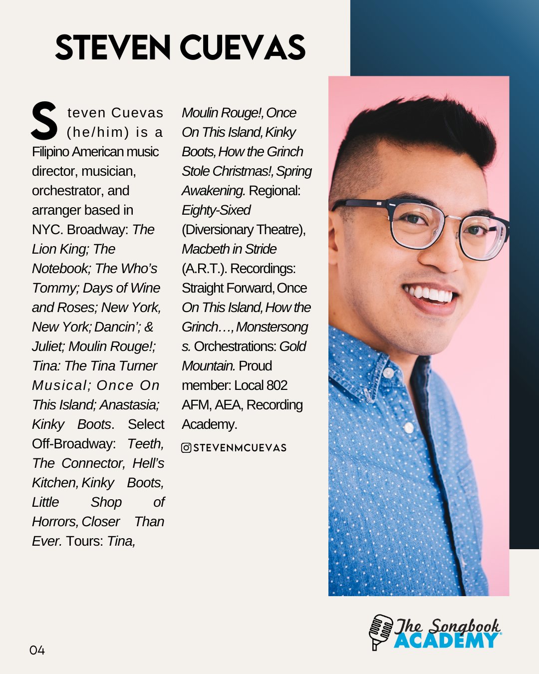 Songbook Academy - Notice if you applied to the 2020 Songbook Academy ...