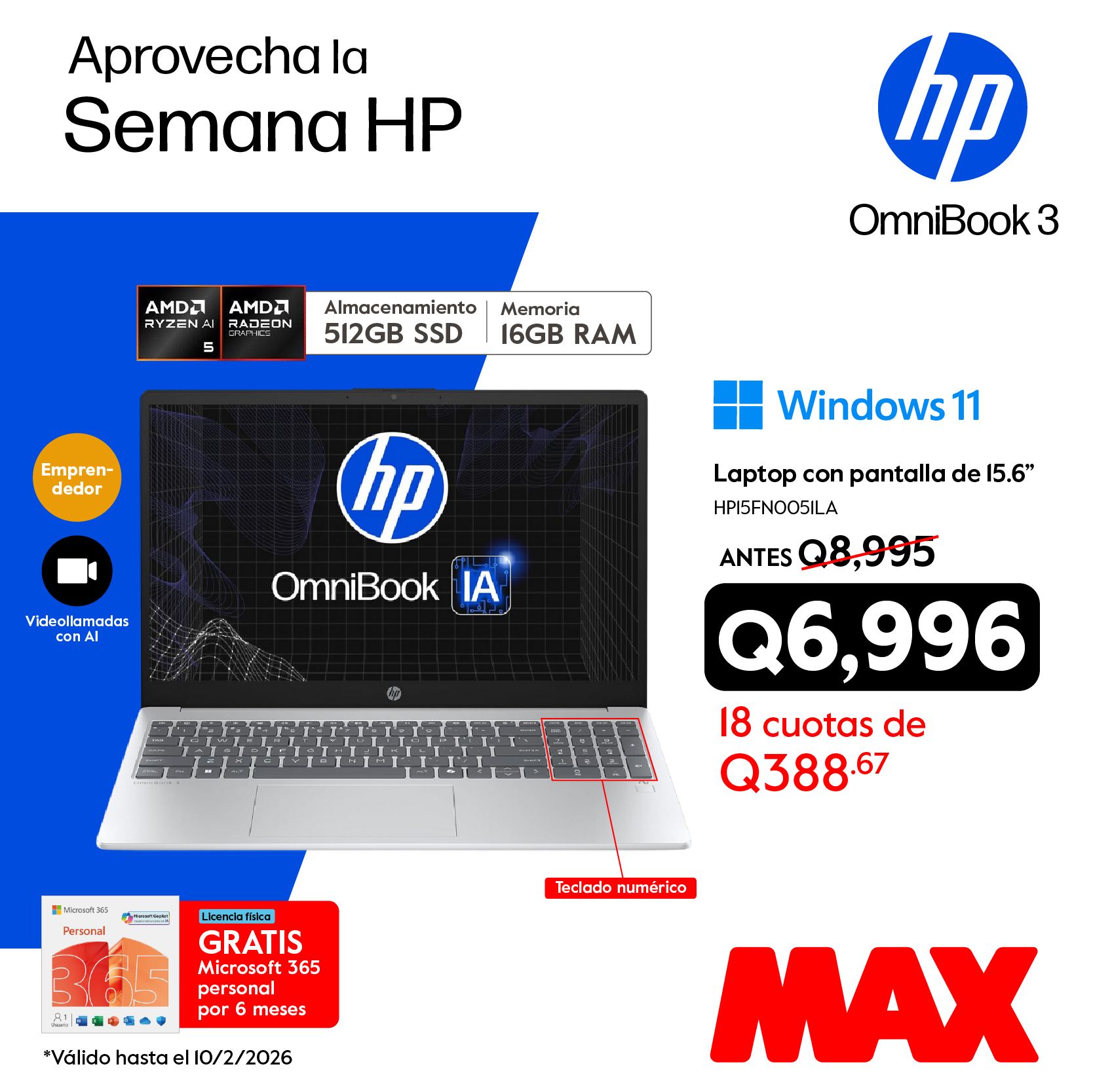 Tiendas MAX - 🌟Semana HP en MAX 🌟 Innovación, rendimiento... | Facebook