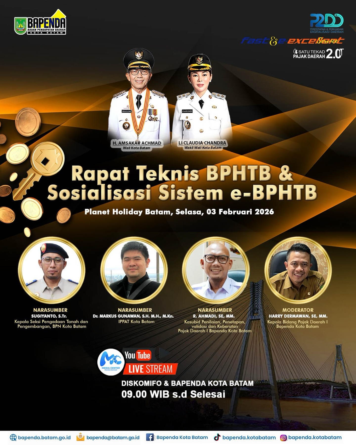 Selamat dan Sukses Bapak Amsakar... - Bapenda Kota Batam | Facebook
