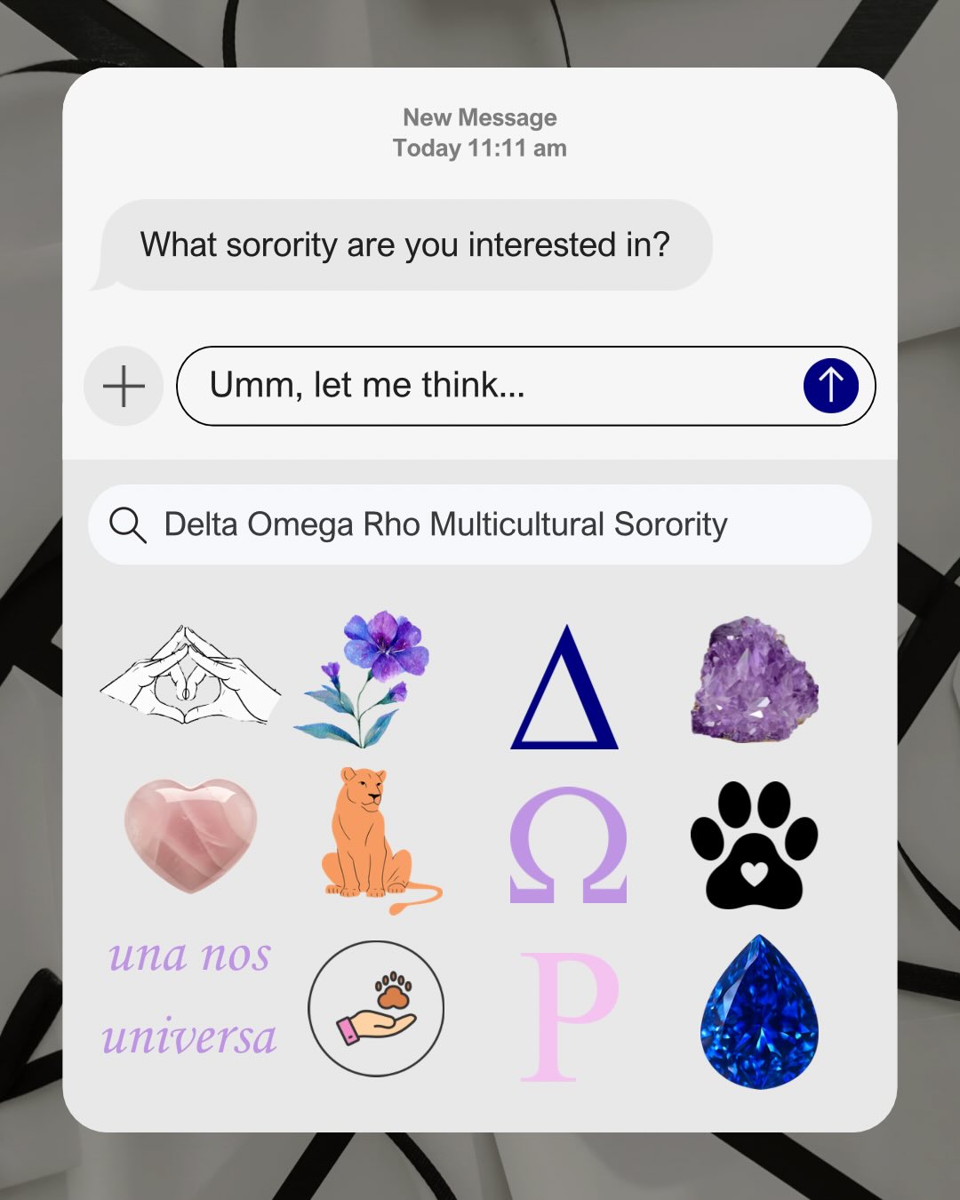Delta Omega Rho Multicultural Sorority