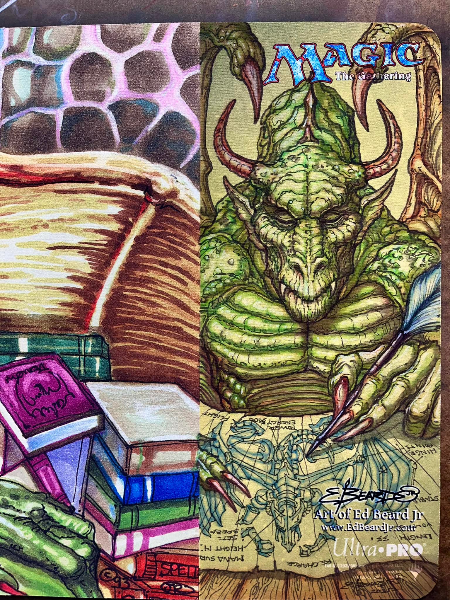 Nicol Bolas Art Print Birthday Surprise in Magic The Gathering