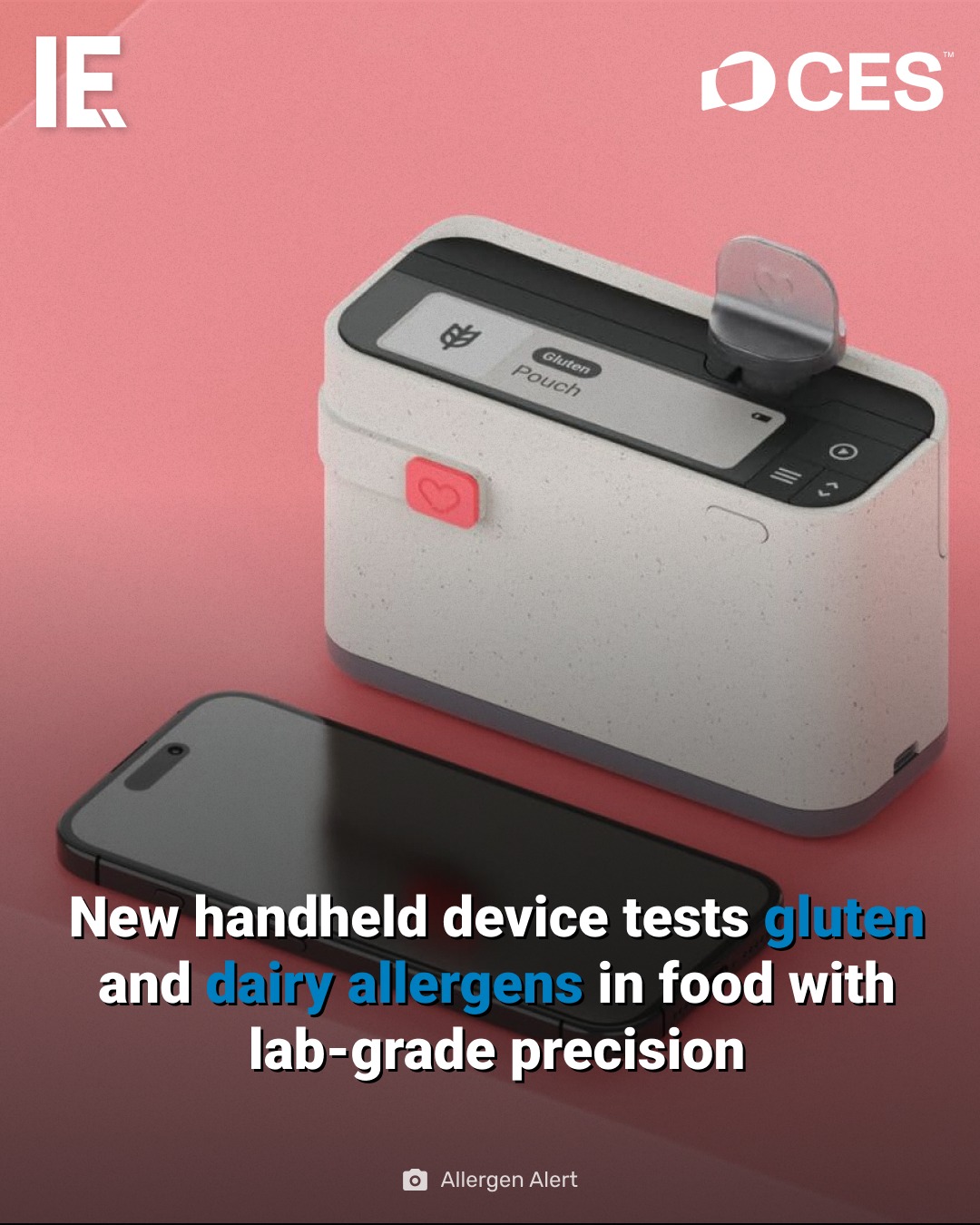 Interesting - French startup Allergen Alert has unveiled first-of-its ...