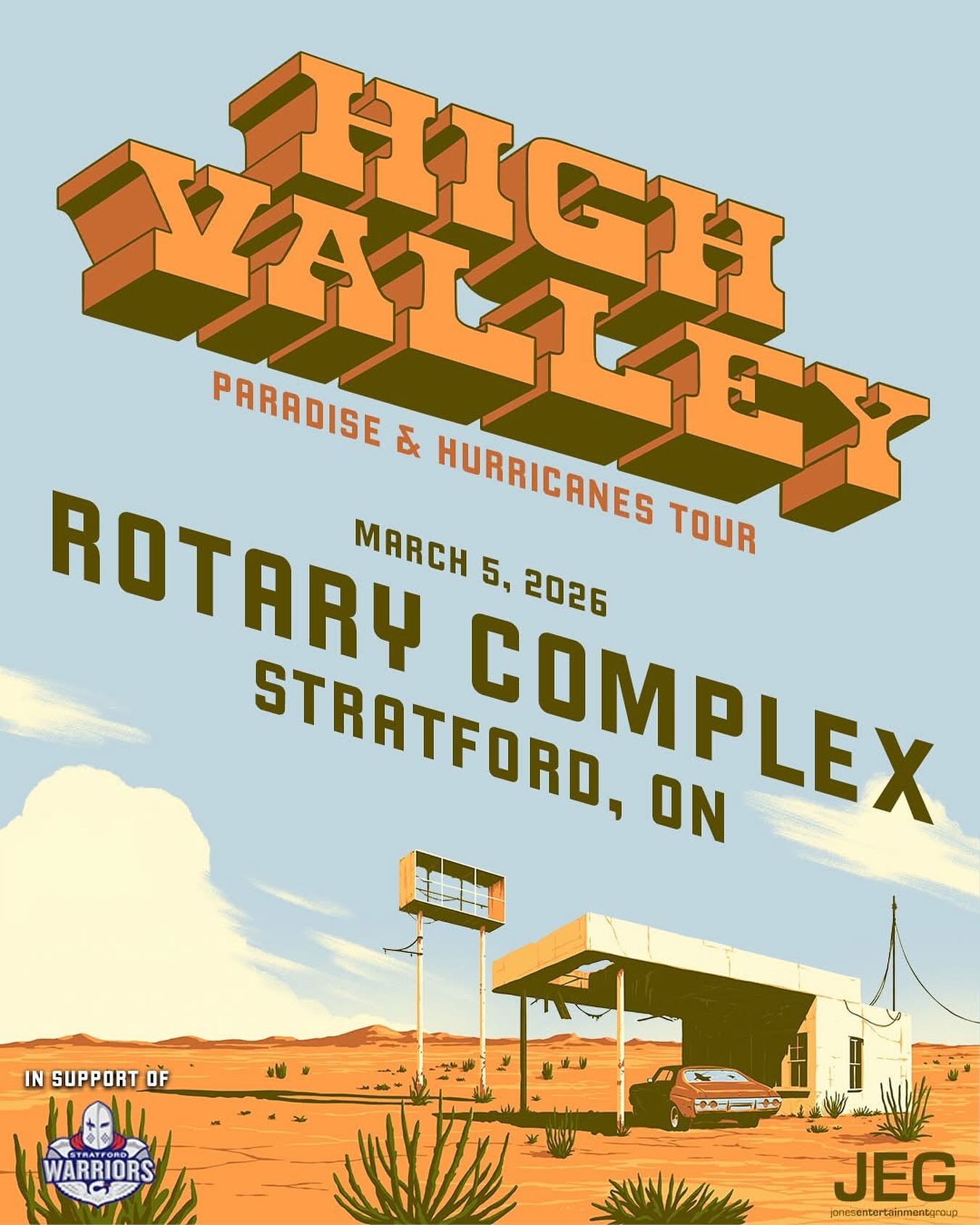 Stratford - 🎶 Save the Date! 🎶 We’re excited to share that High Valley ...