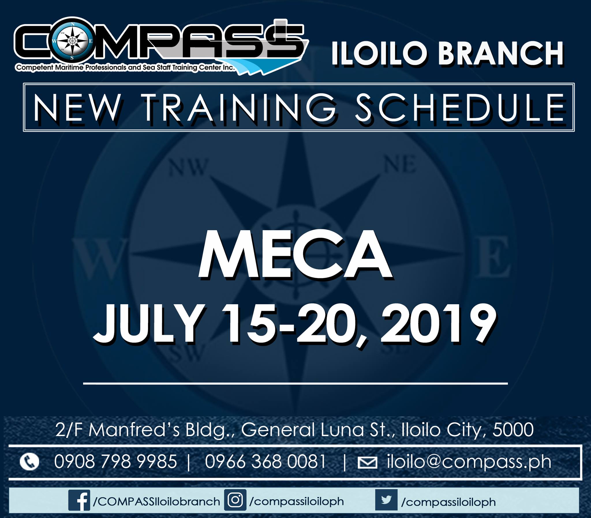 COMPASS Iloilo - Good day Seafarers! Here's our Training... | Facebook
