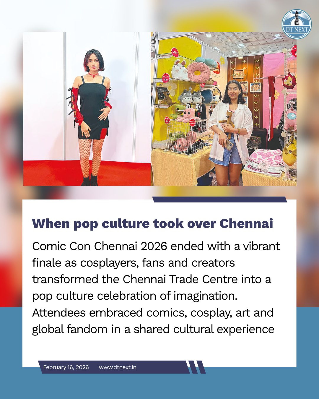 DTNext - Comic Con Chennai 2026 ended with a vibrant finale as ...