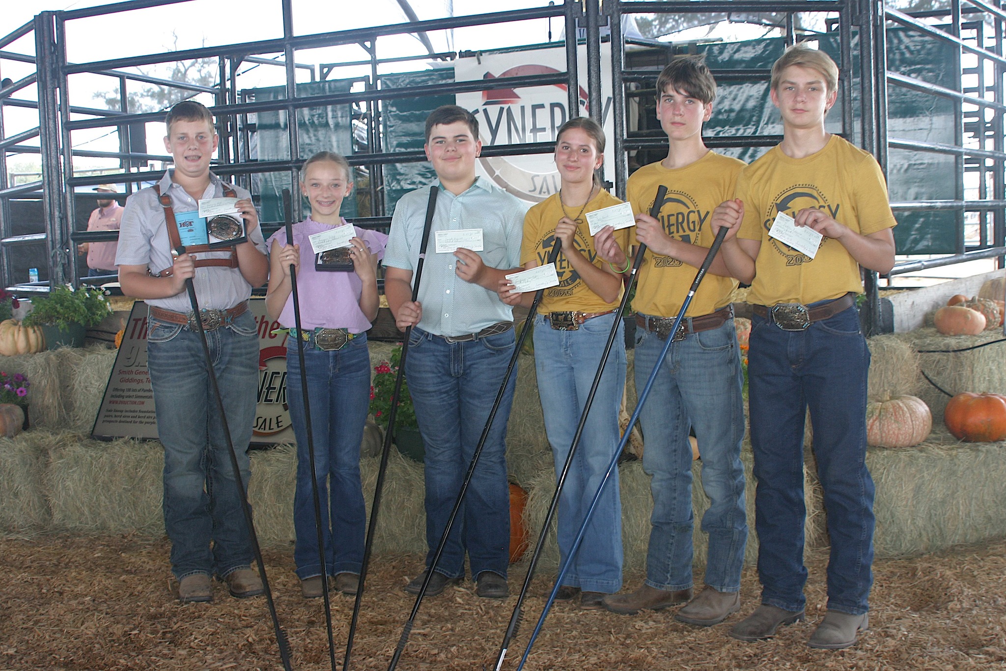 Synergy - 12-13 Winners (left to right) Kannon Hill, 1st lace, $300 and ...
