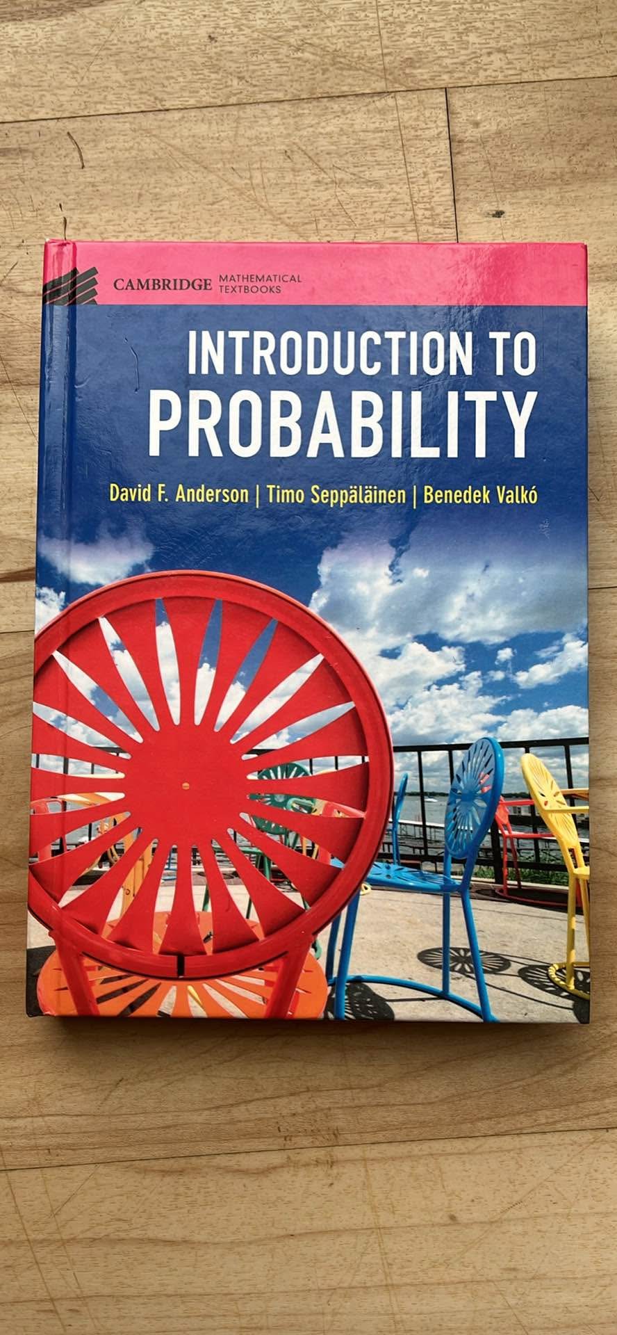 Probability Textbook, Mathematics - Books - Minneapolis, Minnesota ...