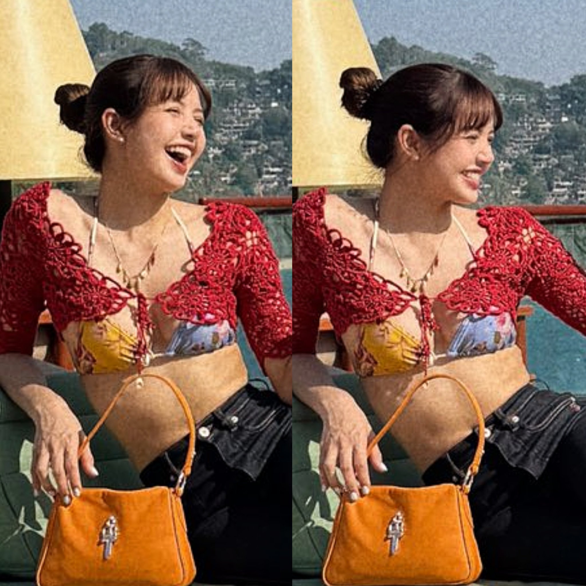 LISA's CHROME HEARTS X NOCTA, DFN WORE IT TOO 😎🖤 雪景色をバック