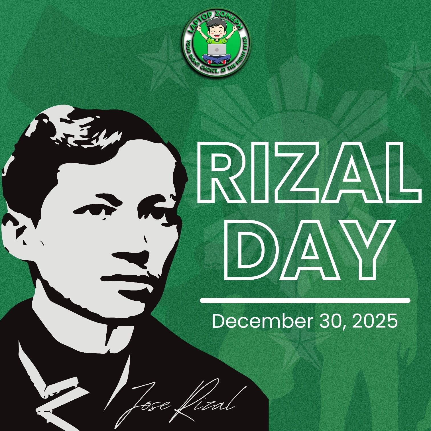 Laptop Zoneph - 🎉🇵🇭 Happy Rizal Day! Today, we honor the... | Facebook