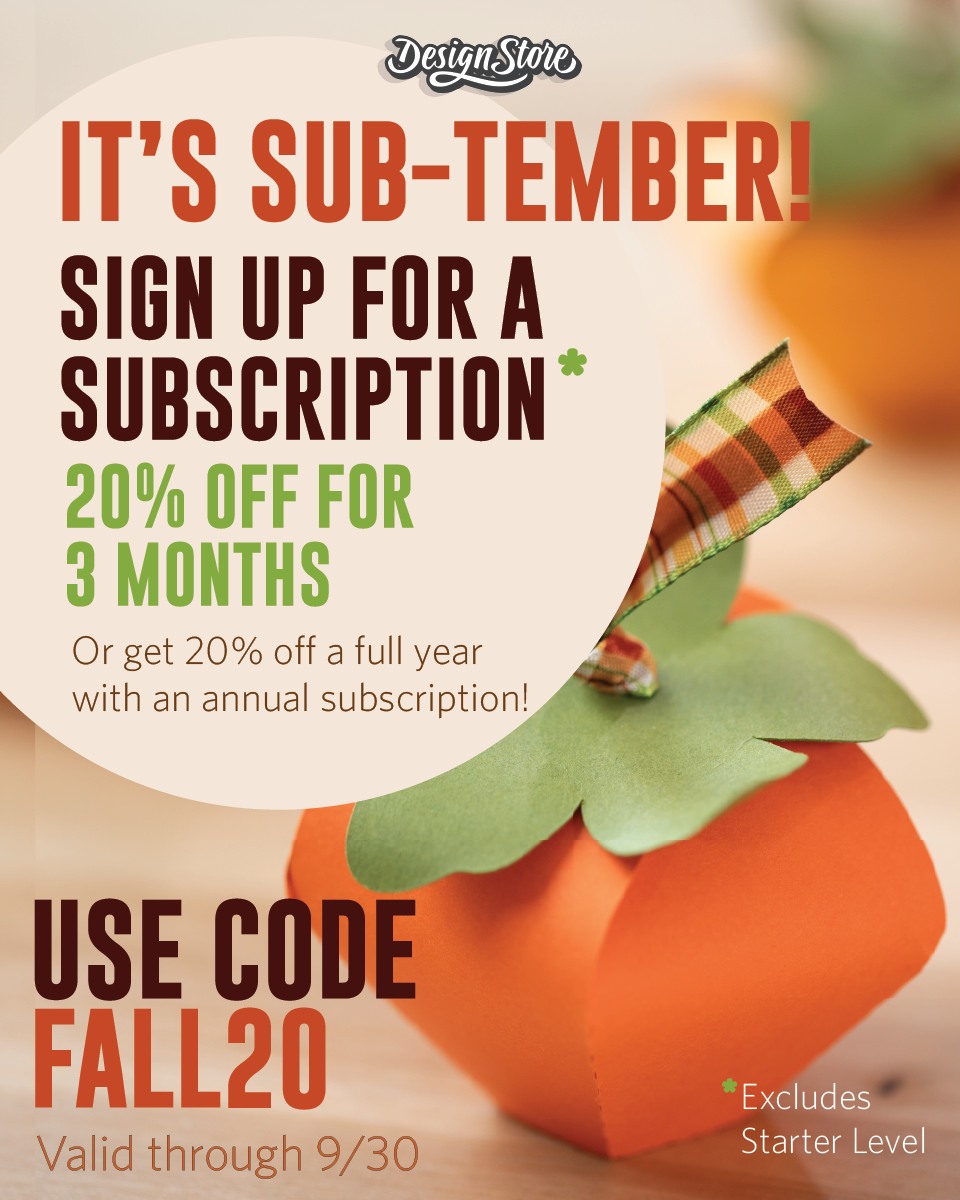 Silhouette - 🍂 It’s SUB-Tember! 🍂 Sign up for a... | Facebook