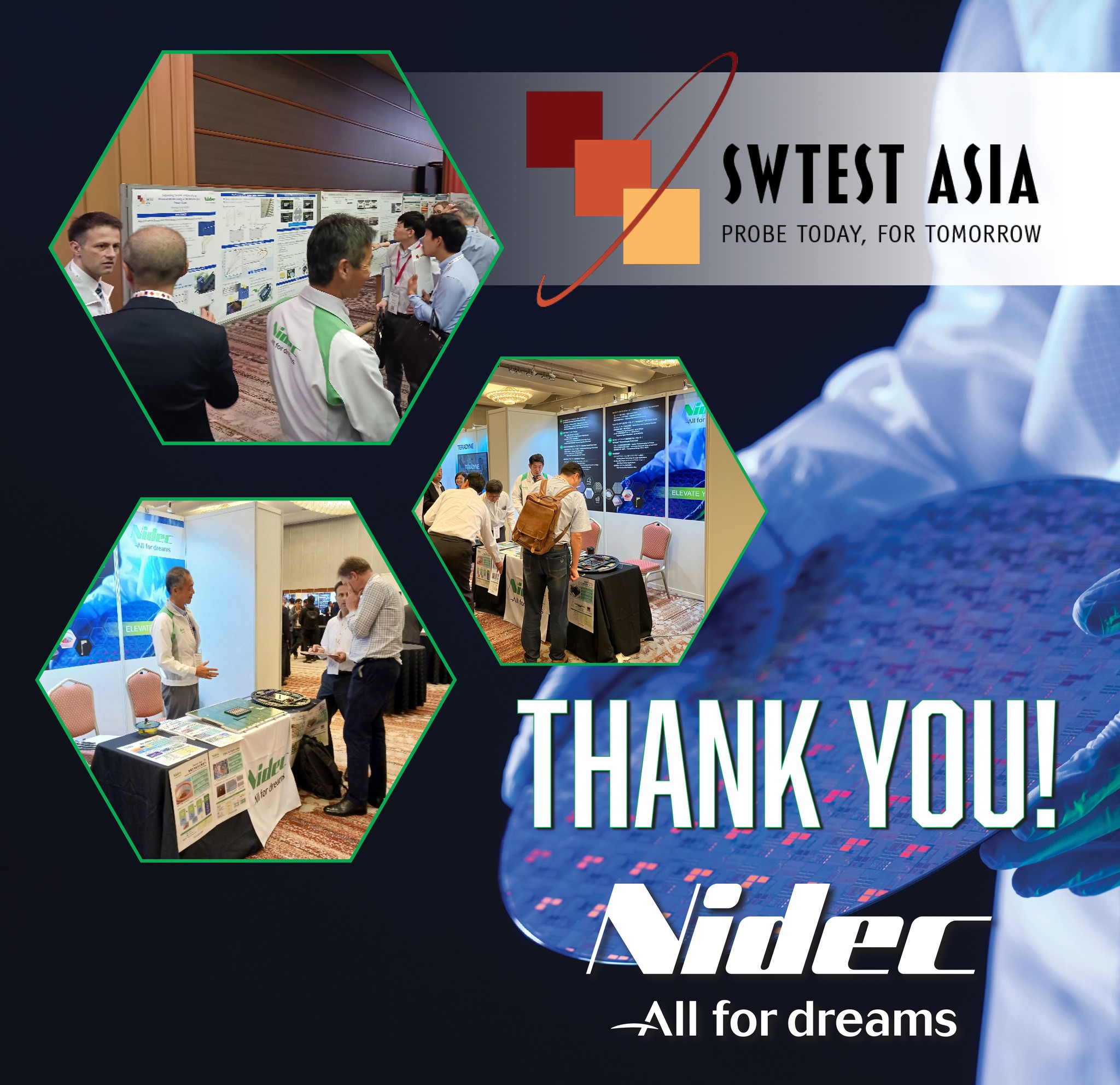 Nidec SV TCL - Thank you to everyone that stopped by the NIDEC SV PROBE ...