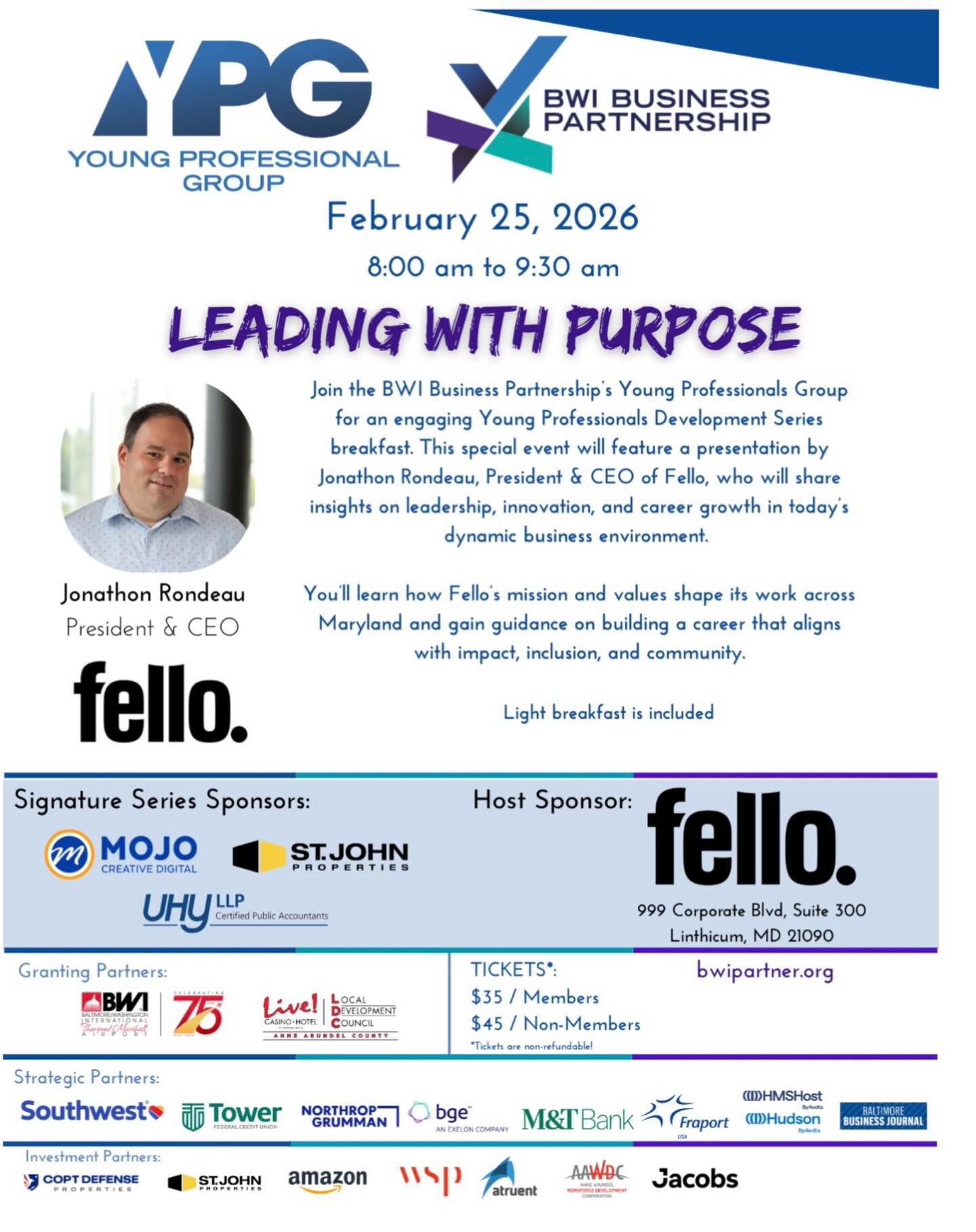 Fello - Join our President & CEO, Jonathon Rondeau, as he... | Facebook
