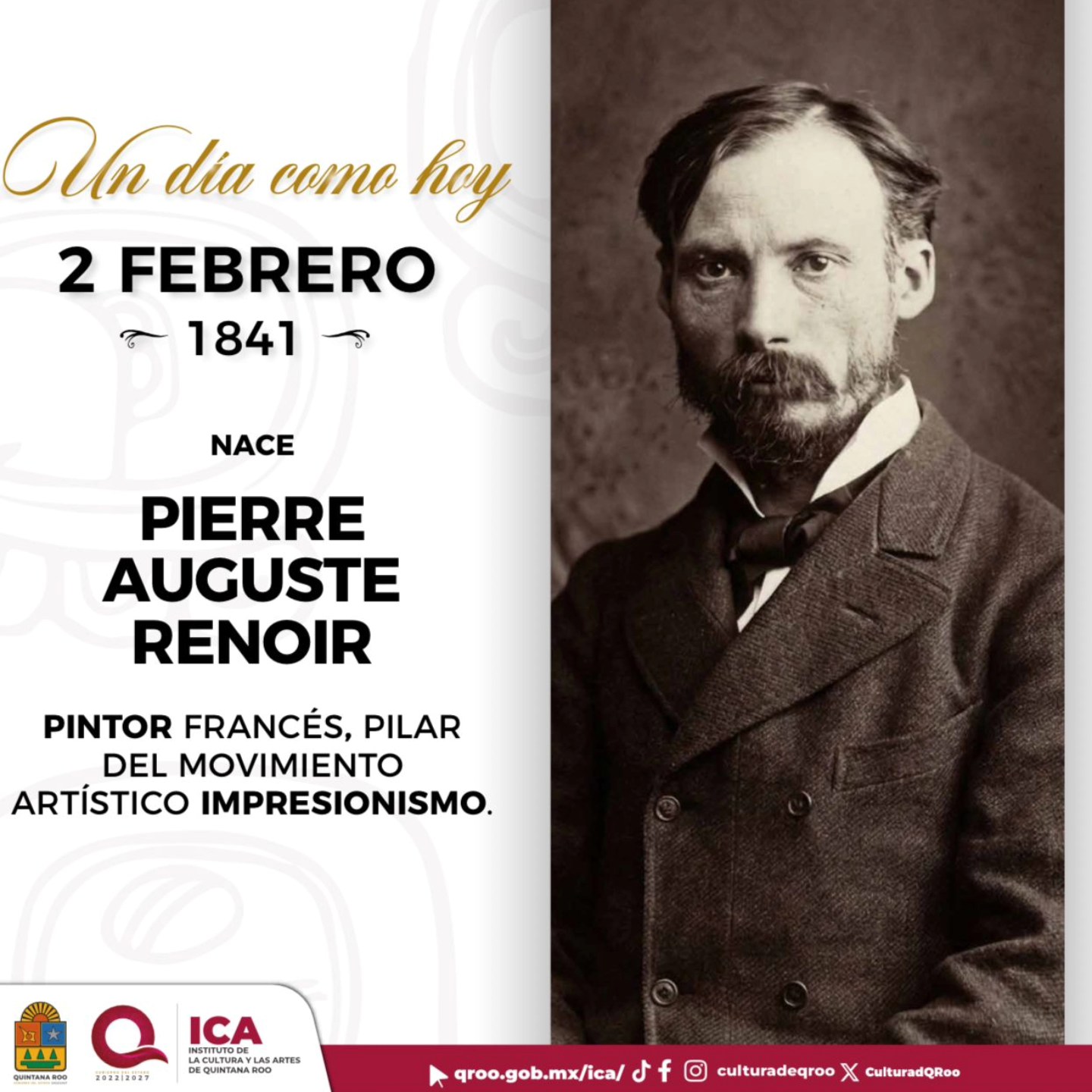 ICA - ¡Hoy celebramos la luz y el color de un genio! 🖌️ Un día como hoy ...