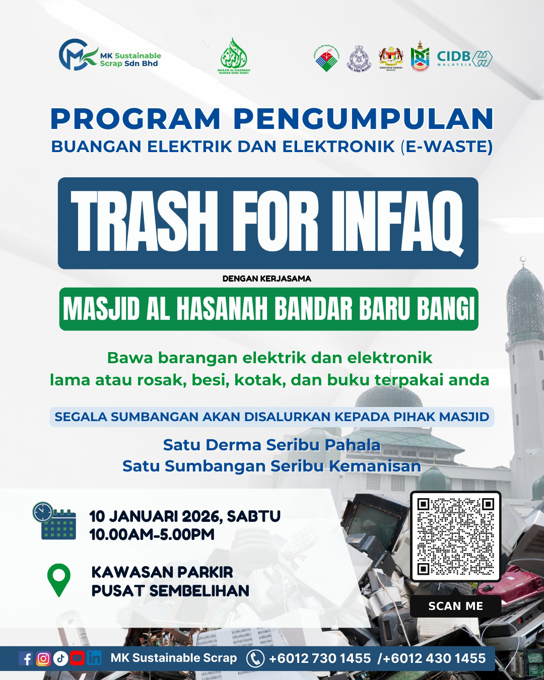 Masjid - ♻️ TRASH FOR INFAQ - JOM DERMA SAMBIL JAGA ALAM! ♻️ Masjid Al ...