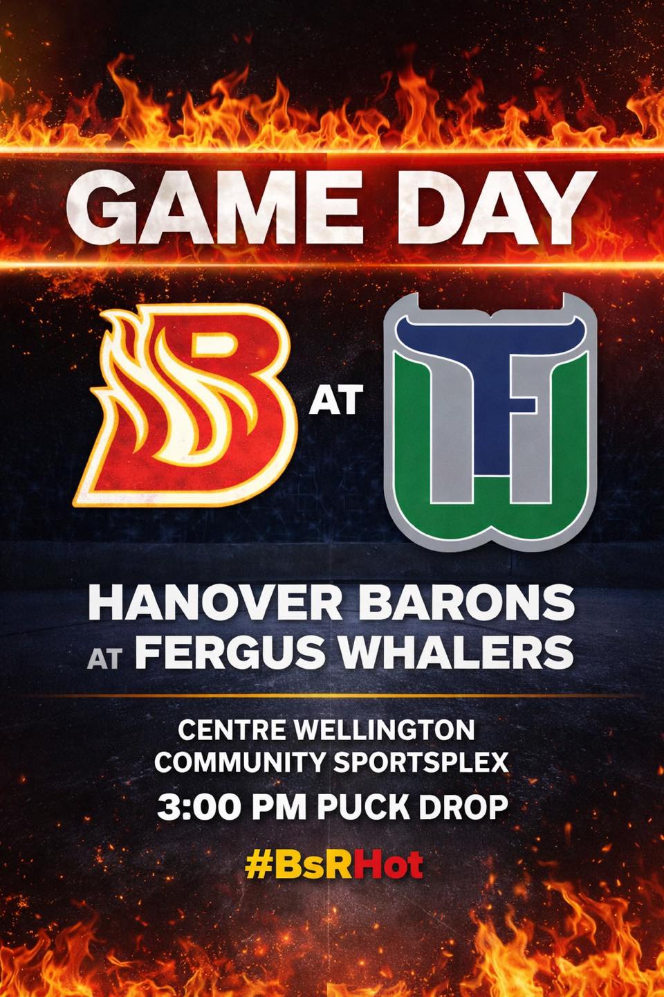 🔥 IT’S GAME DAY! 🔥 The heat... - Hanover Barons Hockey Team | Facebook