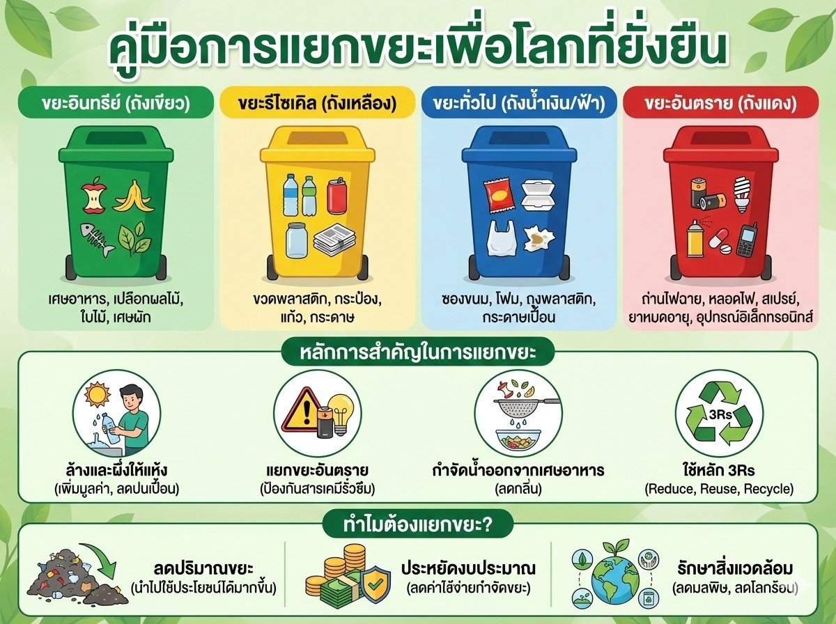 กรมประชาสัมพันธ์ - 🌏 แยกก่อนทิ้ง ช่วยโลกได้จริง ♻️ เริ่มปีใหม่ ลดขยะให้ ...