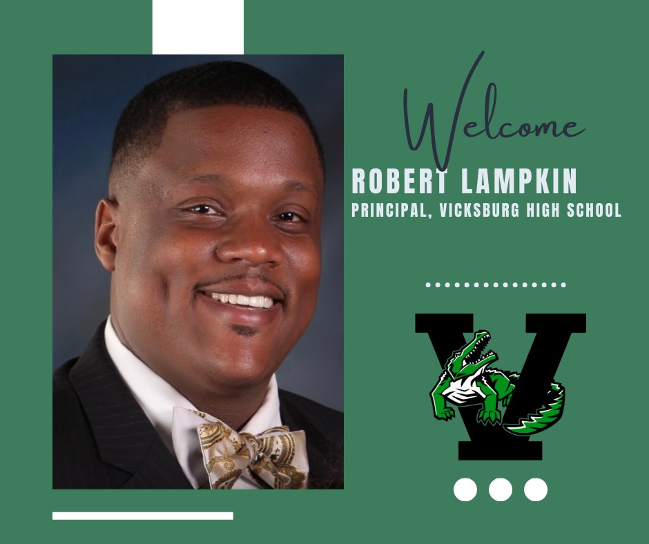 Dr. Robert Lamkin named principal of Vicksburg High School
