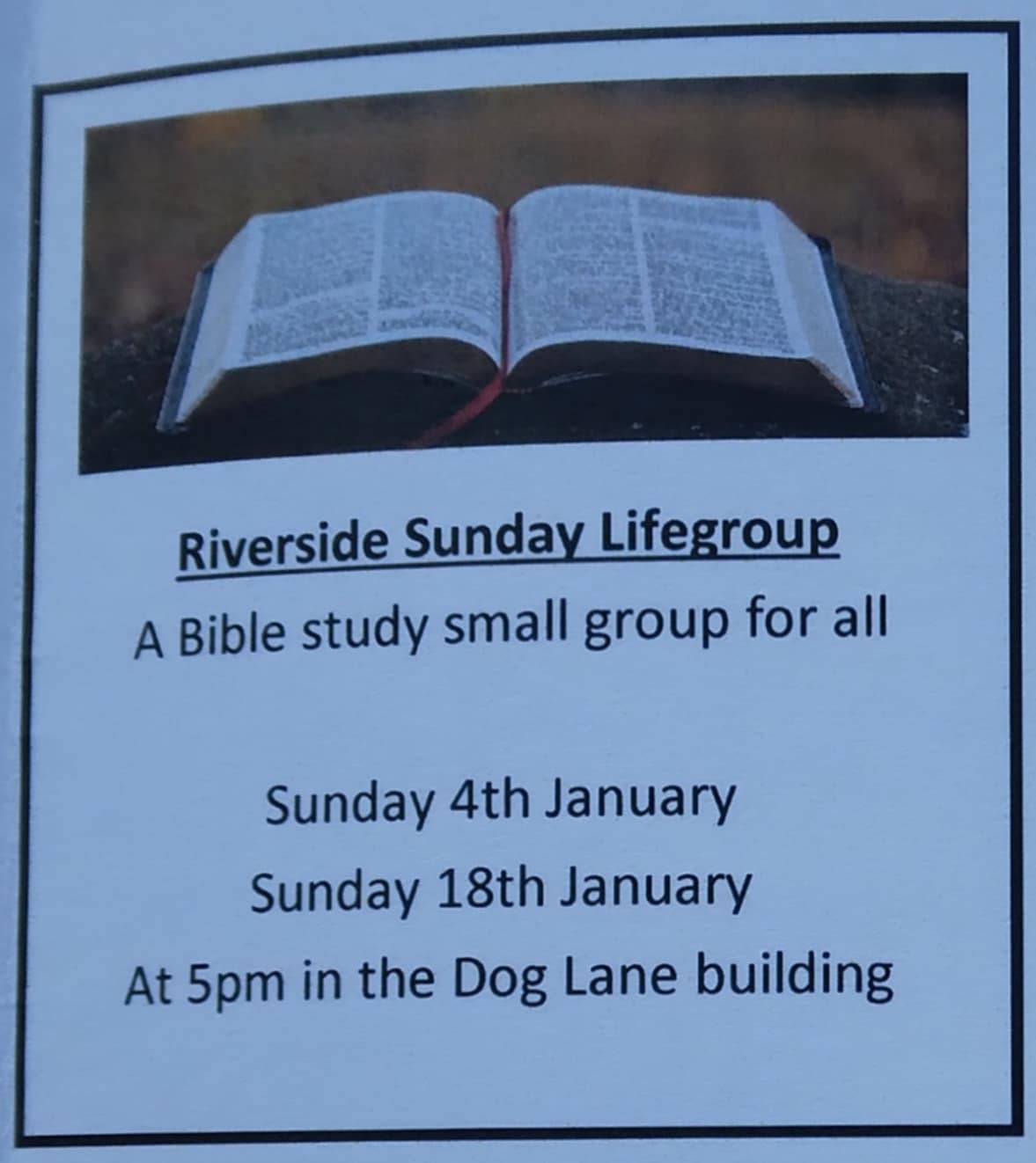 Riverside - January 2026 - save the dates. 📆🖊 | Facebook