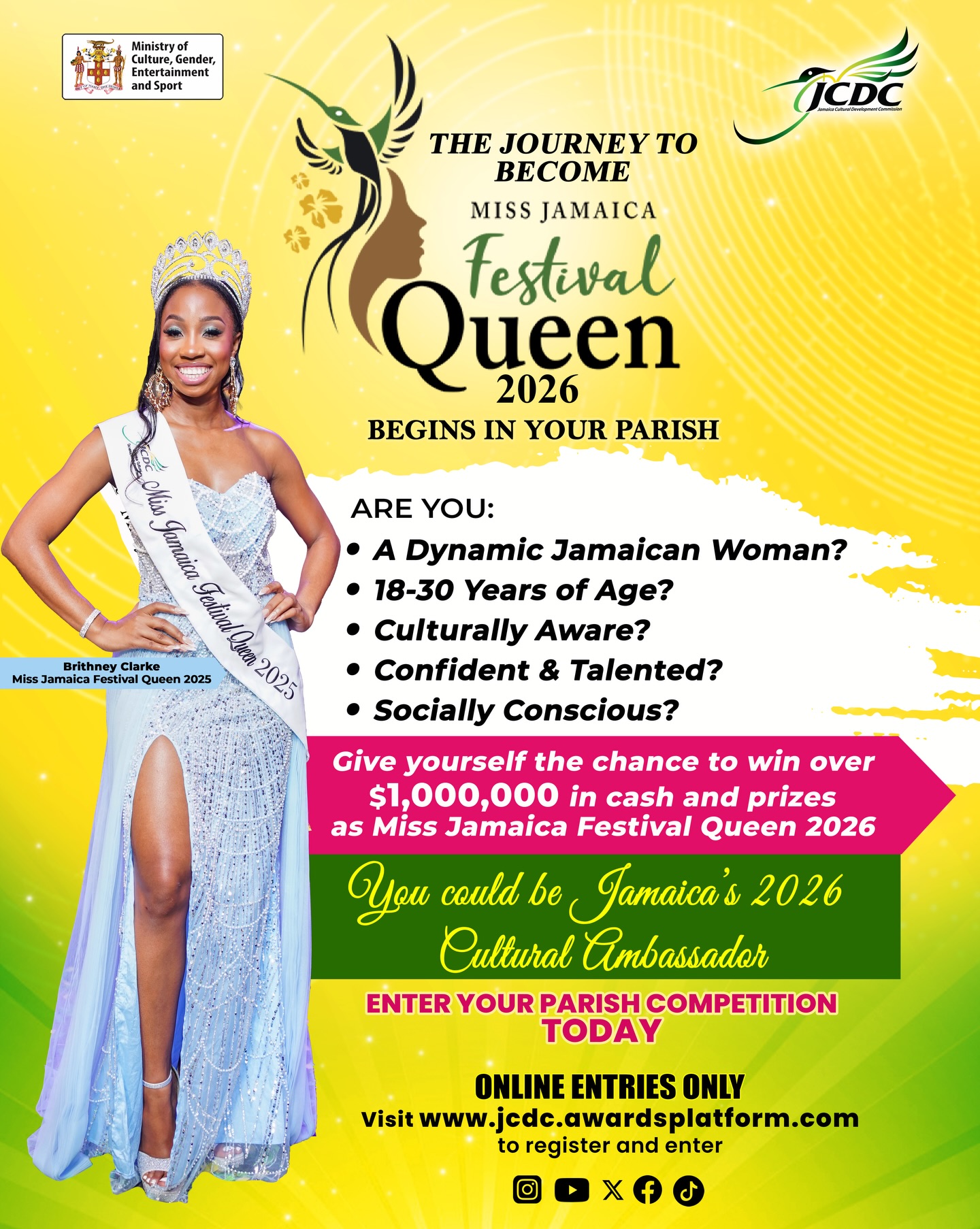 Your... - Jamaica Cultural Development Commission ( JCDC) | Facebook