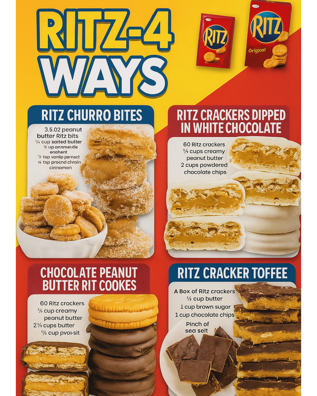 Easy - My neighbor always said that Ritz crackers were the secret ...