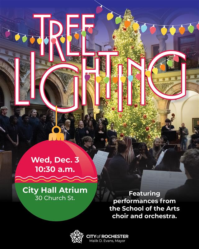City - COMING UP: The annual City Hall tree lighting, featuring musical ...
