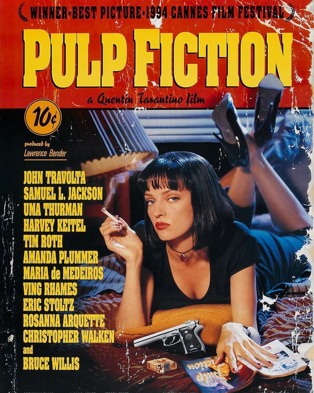 Pulp Fiction 30th anniversary in 35mm at Grand Illusion Cinema
