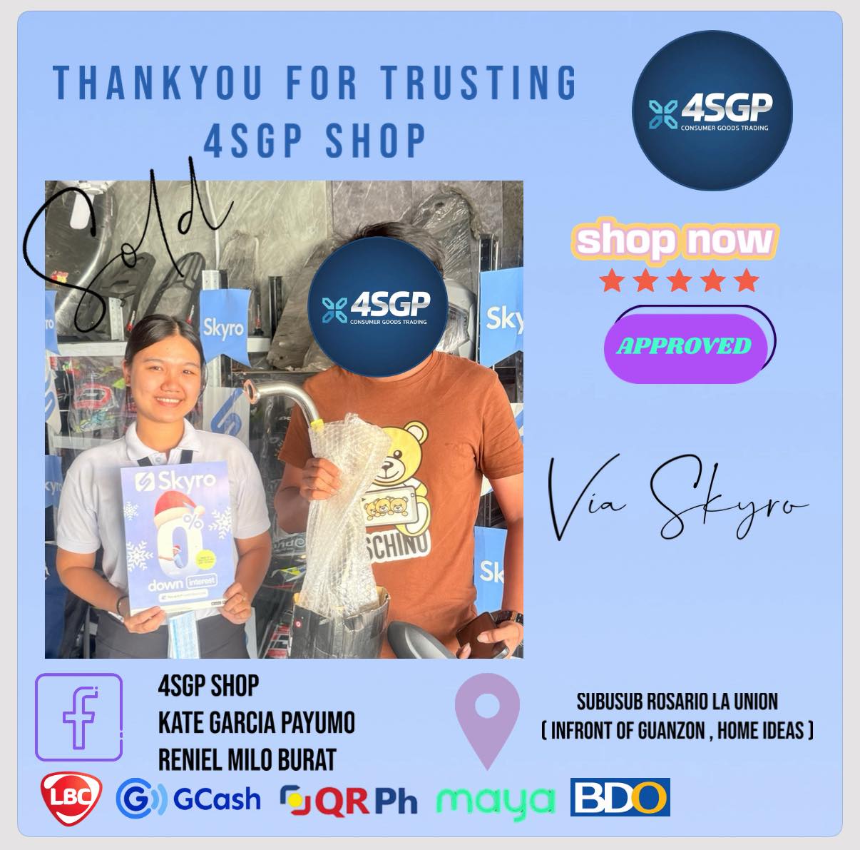 4SGP SHOP | Subusub