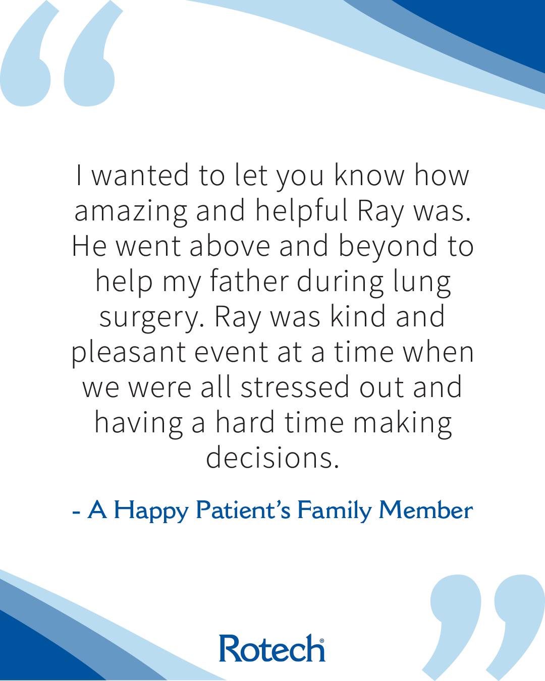 💙 Stories like this remind us why... - Rotech Healthcare Inc. | Facebook