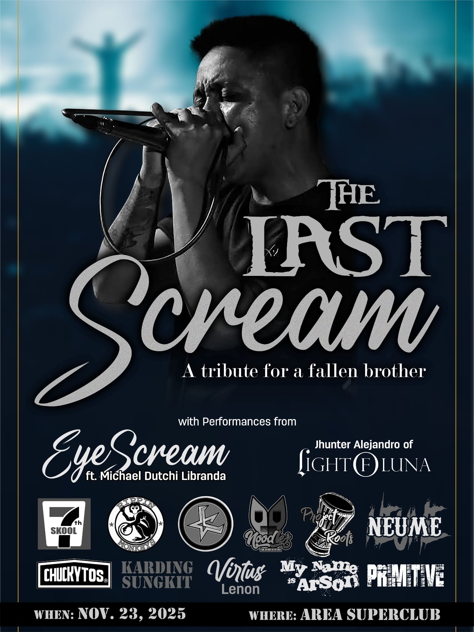 EyeScream - What: The Last Scream (A Tribute for a Fallen Brother) When ...