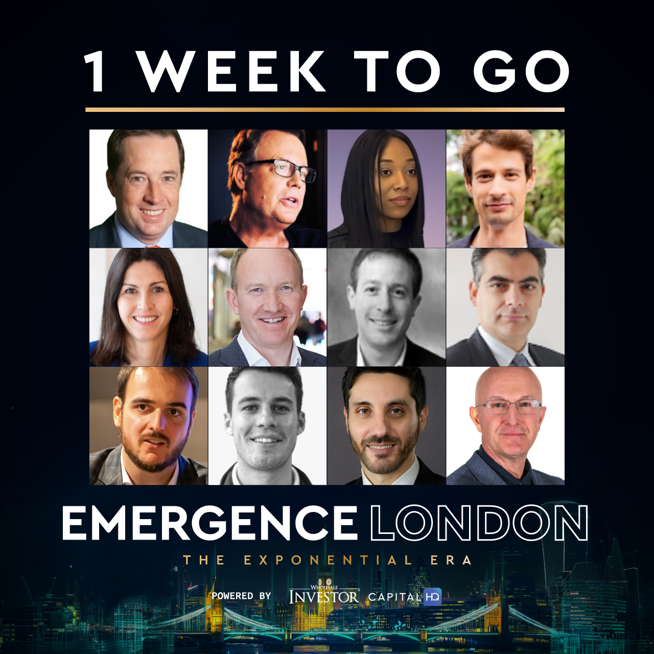Wholesale - ️ 1 WEEK TO GO — Emergence LONDON 2025 ️ The Exponential ...