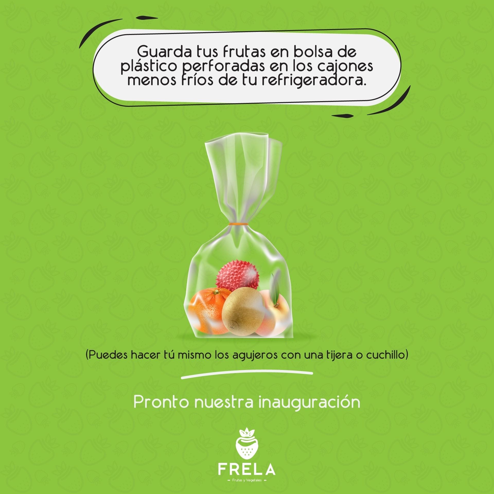 FRELA - Te compartimos un consejo que ayudará a conservar...