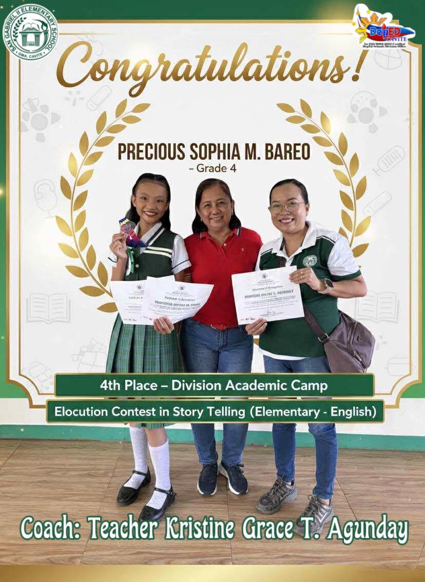 DepEd - Bigatin sa talento, bida sa kuwento!🎤📚💫 Congratulations to our ...