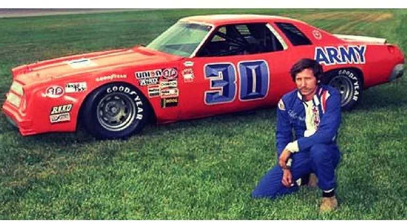 NASCAR #30 DALE EARNHARDT  超希少 DALE EARNHARDT 1976 at CHARLOTTE. Driving the #30 ARMY Car. Dale