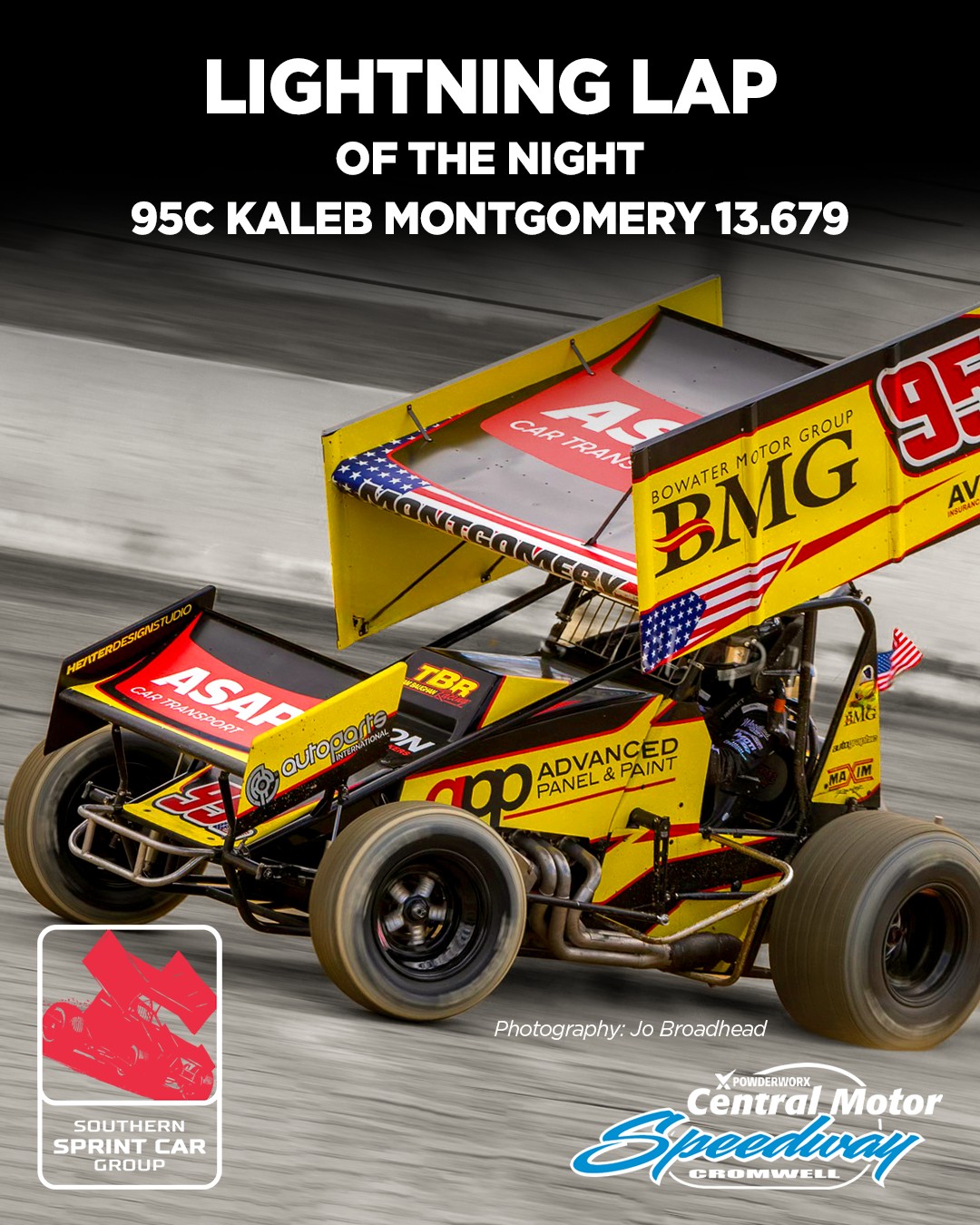 Southern - Powderworx Central Motor Speedway driver 95c Kaleb ...