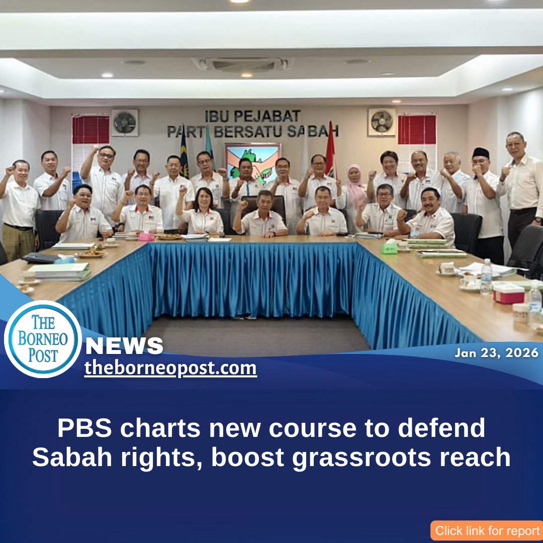 The Borneo - Parti Bersatu Sabah (PBS) unveils its 2026 direction ...