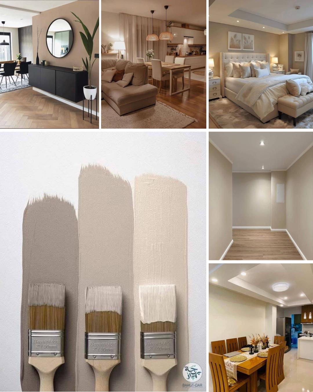 De - 🤎🏡 Los tonos beige llenan tus espacios de armonía, luz y ...